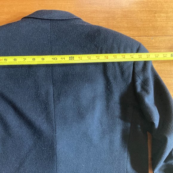 Zanetti Cashmere and Wool Blazer Men's size US 40 S 50 S Italian - Picture 9 of 10